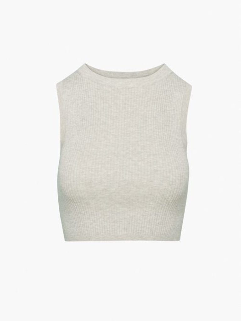Aritzia Wilfred Reso Sweater (Heather Oatmeal | S)